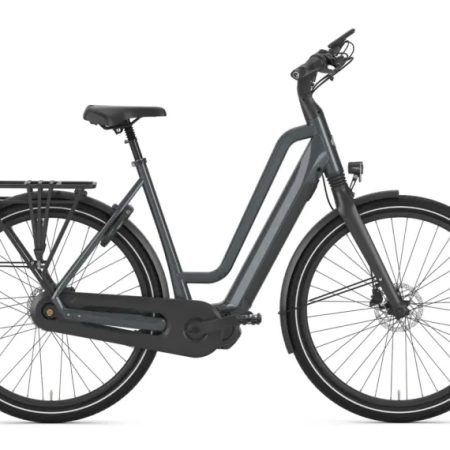 Gazelle Chamonix C7 HMS Dames Donker grijs 53cm 2023