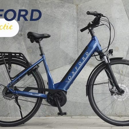 Oxford Box 14.1 Bosch Smart N5+riem+disc D50 Bril Blauw Dames Blauw 50cm 2024